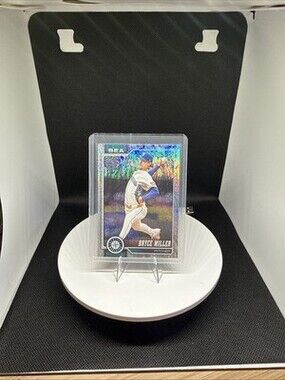 2026 TOPPS SERIES 1 BRYCE MILLER P SEATTLE#331 SILVER RAINBOW FOIL SP
